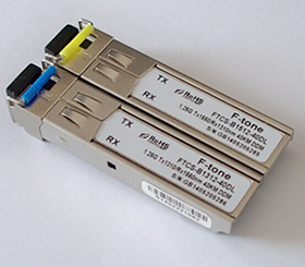 1.25Gbps SFP BIDI光？，20km ,1490 nm TX / 1310nm RX